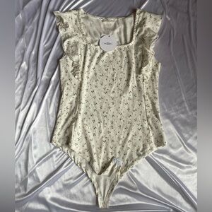 Storia Bodysuit Floral White